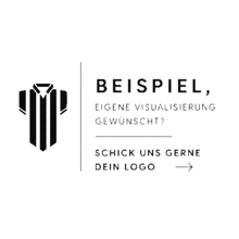 Beispiel – eigene Visualisierung mit Ihrem Logo gewünscht? Schick uns Dein Logo
