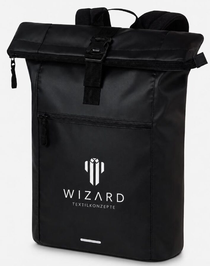 Rucksack – Weihnachtsgeschenk mit Logoveredelung von Wizard